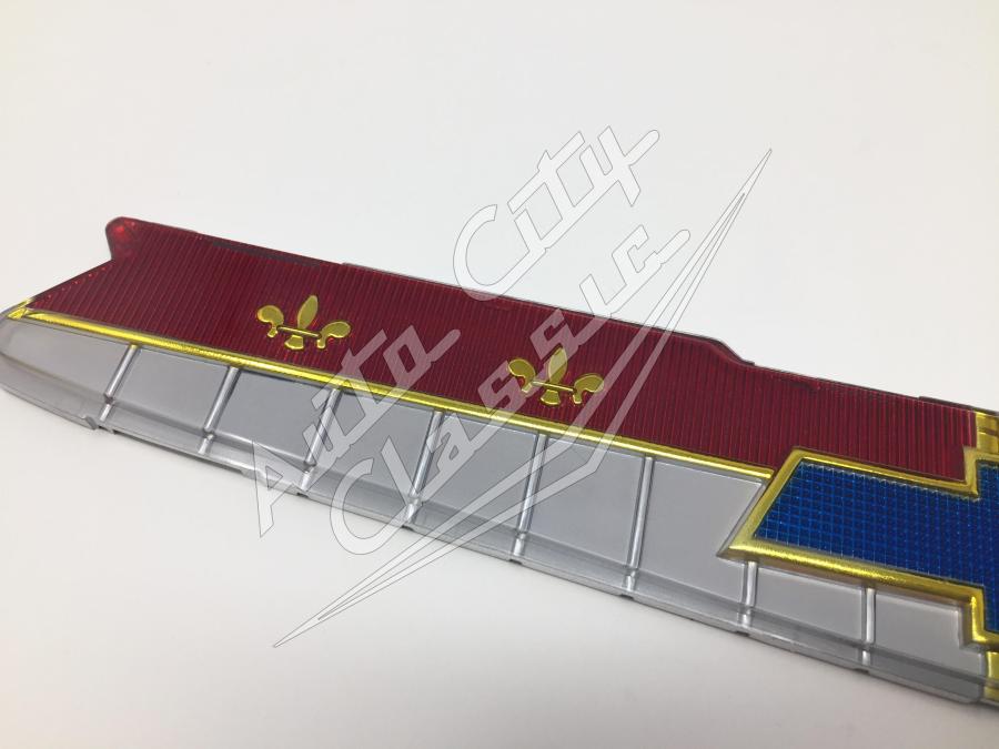 58 Chevrolet 6 Cylinder Passenger Cars Trunk Emblem Insert