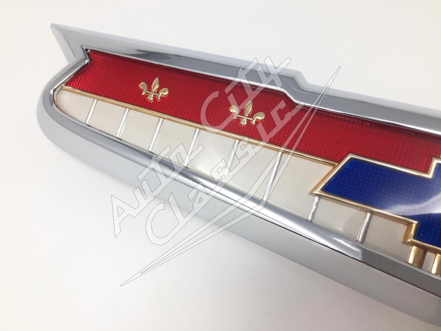 58 Chevrolet 6 Cylinder Hood Emblem Assembly