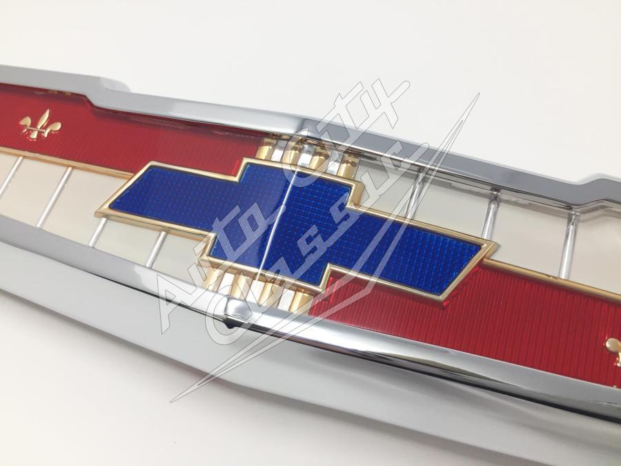 58 Chevrolet 6 Cylinder Hood Emblem Assembly