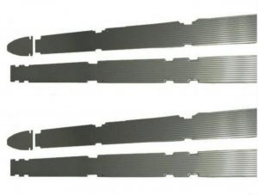 58 Chevrolet Passenger Cars Exterior Side Inserts