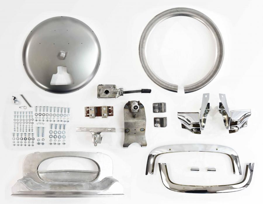 58 Chevrolet Impala Continental Spare Tire Kit 