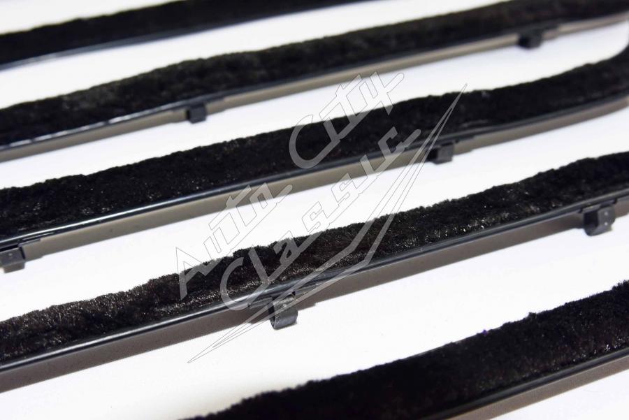 58 Chevrolet / Pontiac 4 Door Wagon Window Weatherstrip Fuzzy Kit