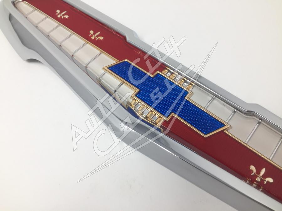 58 Chevrolet 6 Cylinder Trunk Emblem Assembly 