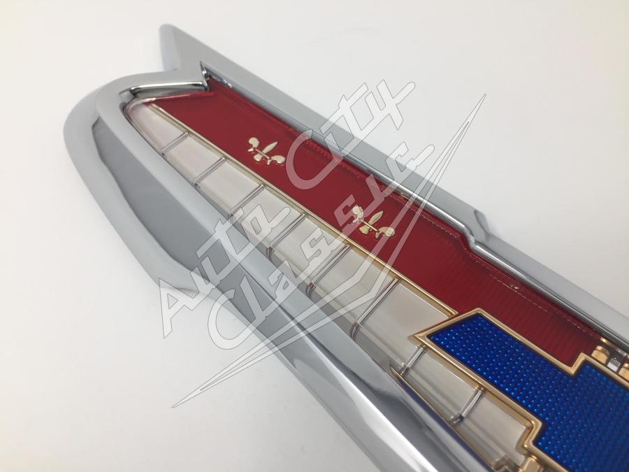 58 Chevrolet 6 Cylinder Trunk Emblem Assembly 