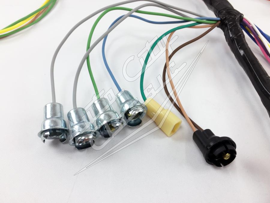 58 Chevrolet Passenger Cars Dash Wiring Harness with Fuse Box