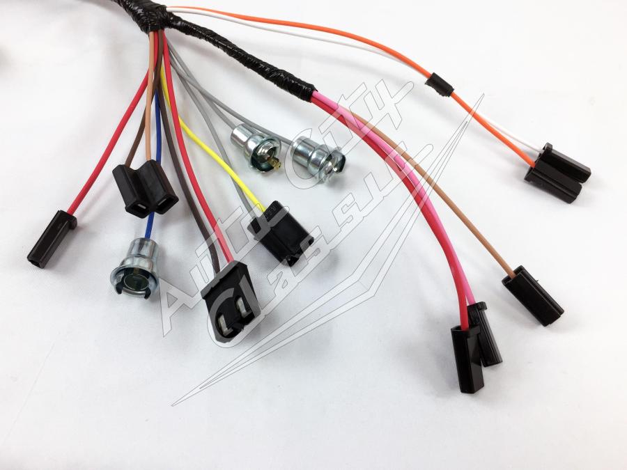 58 Chevrolet Passenger Cars Dash Wiring Harness with Fuse Box
