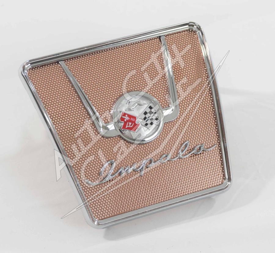58 Chevrolet Impala Rear Speaker Grille Assembly