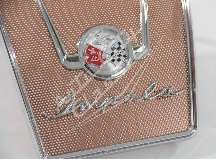 58 Chevrolet Impala Rear Speaker Grille Assembly