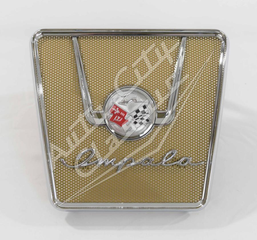 58 Chevrolet Impala Rear Speaker Grille Assembly