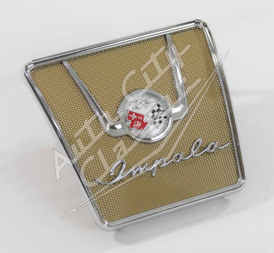 58 Chevrolet Impala Rear Speaker Grille Assembly