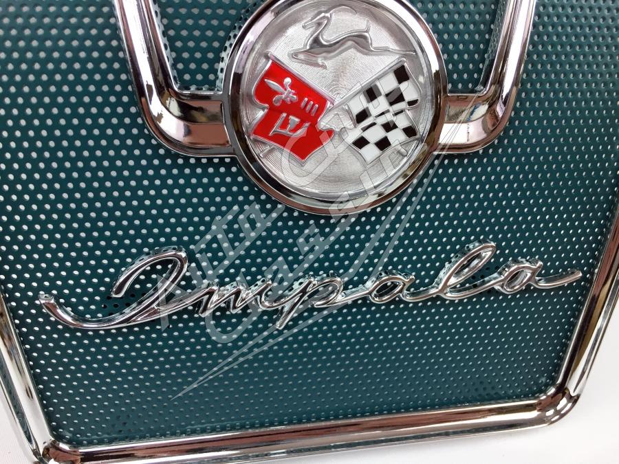 58 Chevrolet Impala Rear Speaker Grille Assembly