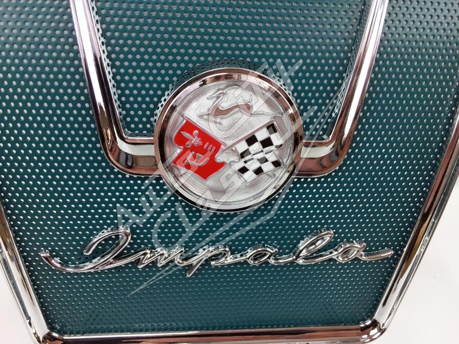 58 Chevrolet Impala Rear Speaker Grille Assembly