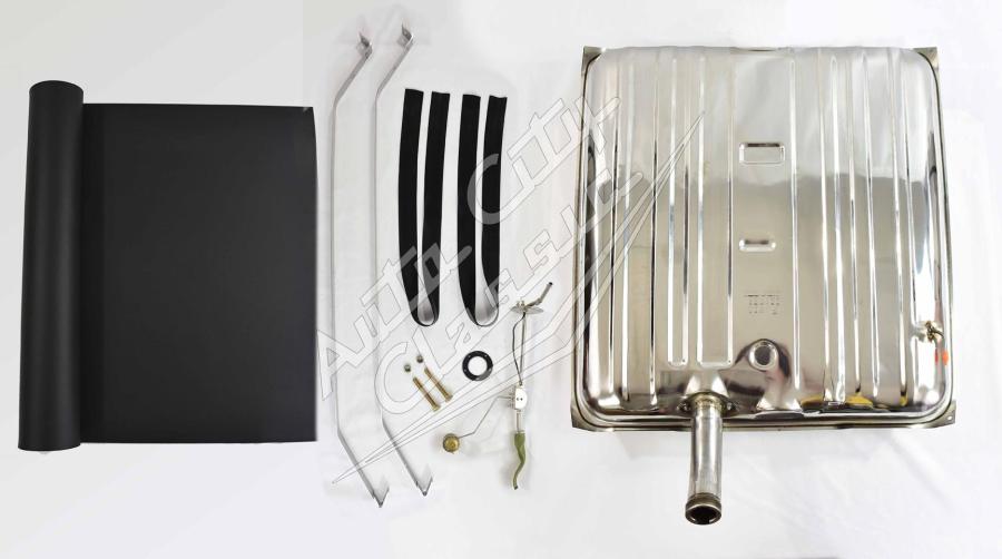 58 Chevrolet Passenger Cars Stainless Steel Gas Tank