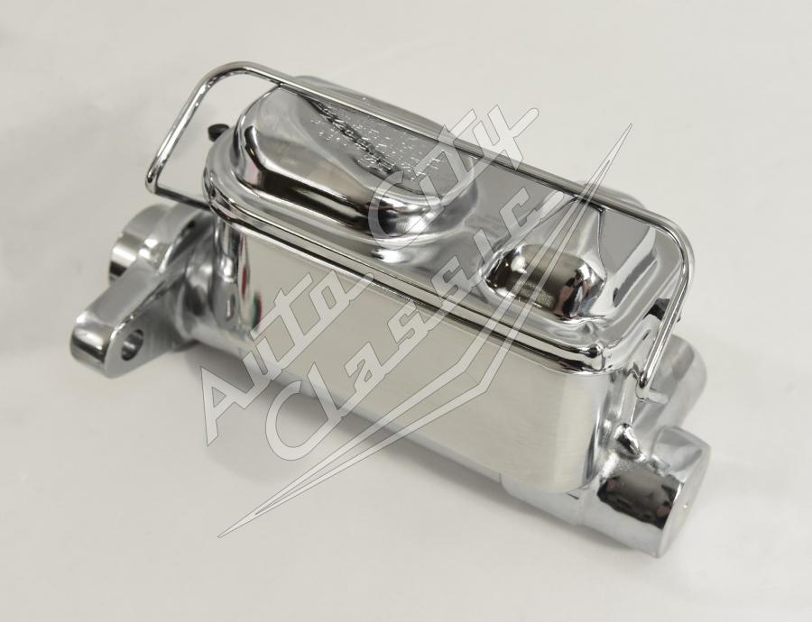 64-1969 Ford Mustang Chrome Dual Master Cylinder Disc Drum MC-MU-64-69-D-DRUM-C