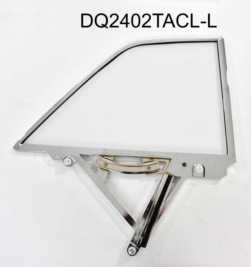 1962-1964 Buick / Chevrolet / Oldsmobile / Pontiac 2 Door Hardtop Assembled Quarter Glass