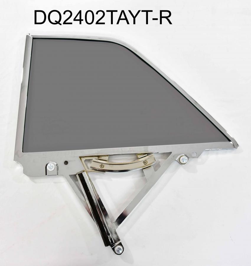 1962-1964 Buick / Chevrolet / Oldsmobile / Pontiac 2 Door Hardtop Assembled Quarter Glass