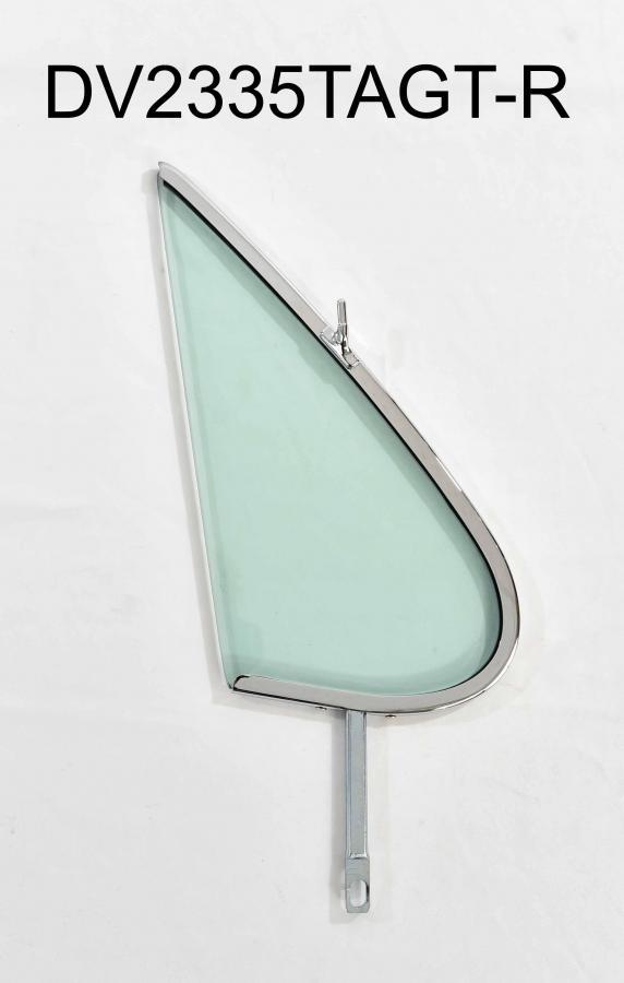 1961-1962 Buick / Cadillac / Chevrolet / Oldsmobile / Pontiac Convertible and Hardtop Assembled Vent Glass V2335TA