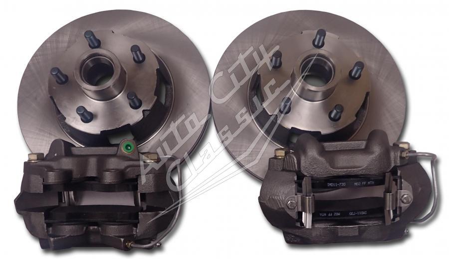 1964-1967 Ford Mustang V8 4 Piston Front Disc Brake Conversion Wheel Kit