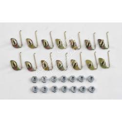 58 Chevrolet Biscayne 4 Door Sedan Side Molding Clip Set