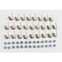 58 Chevrolet Biscayne 4 Door Sedan Side Molding Clip Set