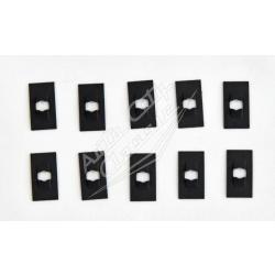 58 Chevrolet Biscayne 2 Door Sedan Side Molding Clip Set