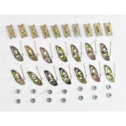 58 Chevrolet Biscayne 2 Door Sedan Side Molding Clip Set
