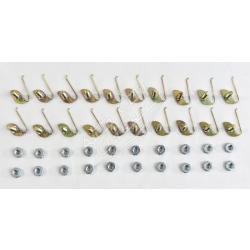 58 Chevrolet Biscayne 2 Door Sedan Side Molding Clip Set