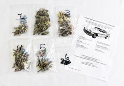 58 Chevrolet Biscayne 2 Door Sedan Side Molding Clip Set