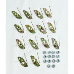 58 Chevrolet Del Ray 2 Door Sedan Side Molding Clip Set