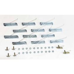 58 Chevrolet Bel Air 2 Door Hardtop Side Molding Clip Set 