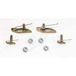 58 Chevrolet Bel Air 2 Door Hardtop Side Molding Clip Set 