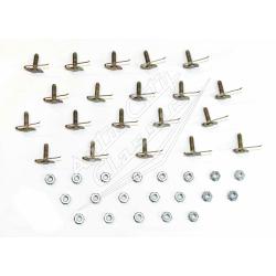58 Chevrolet Bel Air 2 Door Hardtop Side Molding Clip Set 