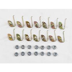 1958 Chevrolet Nomad Side Molding Clip Set 58-1485N
