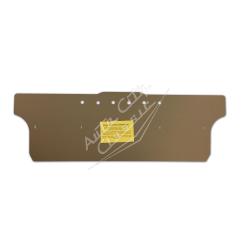 58 Chevrolet Passenger Cars Rear Seat Cardboard Filler Panel