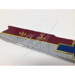 58 Chevrolet 6 Cylinder Passenger Cars Trunk Emblem Insert