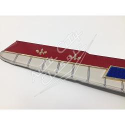 58 Chevrolet 6 Cylinder Hood Emblem