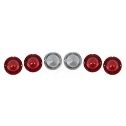 58 Chevrolet Impala Taillight Lens Set 