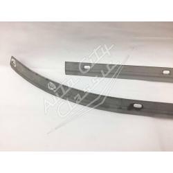 58 Chevrolet Impala Convertible Top Header Seal Retainer with Screws