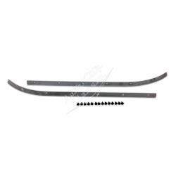 58 Chevrolet Impala Convertible Top Header Seal Retainer with Screws