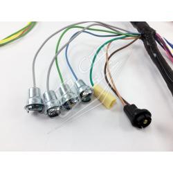 58 Chevrolet Passenger Cars Dash Wiring Harness with Fuse Box