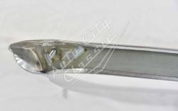 59 Chevrolet Hood Grille Screen Upper Eyebrow Trim