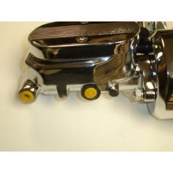 68-1972 Chevrolet Nova Chrome Brake Booster and Master Cylinder BM-68-72-Nova