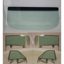 1959-1960 Buick/ Chevrolet / Oldsmobile/ Pontiac Convertible Complete Glass Package with Assembled Side Set 5960PKGASSM