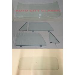 1964-1966 Chevrolet / GMC Pickup Complete Glass package with Assembled Side Glass and Small Rear Back Glass 6466PUAPKG1036