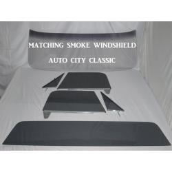 67-1972 Chevrolet / GMC Pickup Complete Flush Mount Glass Package Assembled Side Glass Set Large Back Glass CG-CVY-67-72-PU-B-NM-SSA