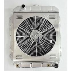 58 Chevrolet Passenger Cars Aluminum Radiator