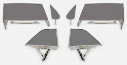 1962 Buick / Chevrolet / Oldsmobile / Pontiac 2 Door Hardtop Assembled Side Glass Set SSA-BCOP-62-2H