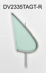 1961-1962 Buick / Cadillac / Chevrolet / Oldsmobile / Pontiac Convertible and Hardtop Assembled Vent Glass V2335TA