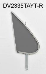 1961-1962 Buick / Cadillac / Chevrolet / Oldsmobile / Pontiac Convertible and Hardtop Assembled Vent Glass V2335TA