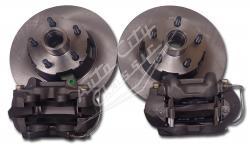 1964-1967 Ford Mustang V8 4 Piston Front Disc Brake Conversion Wheel Kit